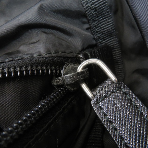 Prada logo plate backpack daypack nylon - Picture 8 of 10
